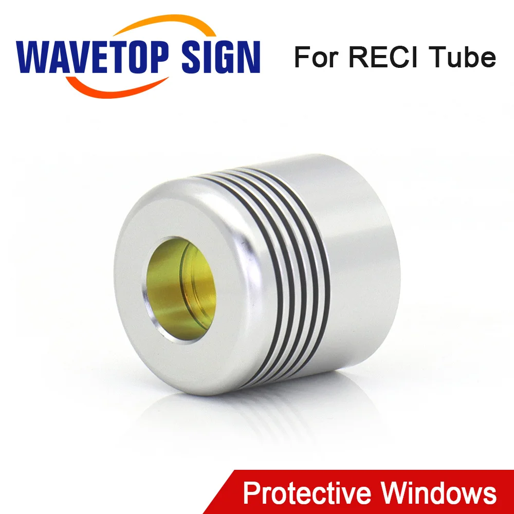 SignkoRay RECI W/T Series Co2 Laser Tube Protective Windows Laser Protective Optical Accessories For RECI Co2 Laser Tube