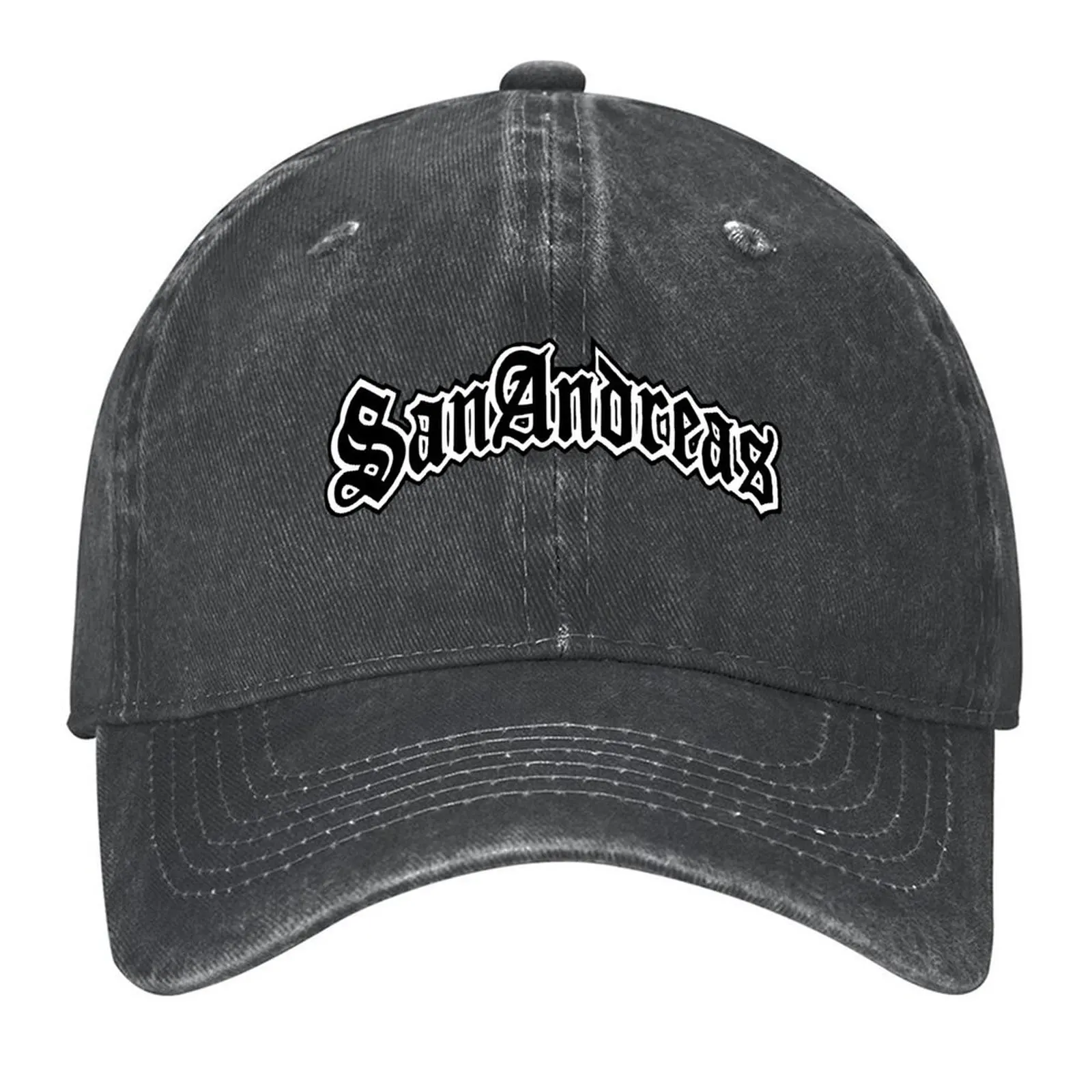 

San Andreas inspired design Baseball Cap Sun Hat For Children Luxury Brand Streetwear Golf Wear Women's Hats For The Sun Men's