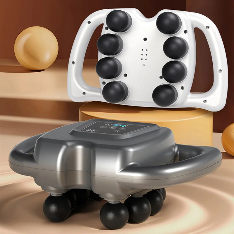 

16 Head Portable Fascia Gun Charging Muscle Massager for Home Use to Relax the Muscles Man Carried Ball Massage Handry Massagers