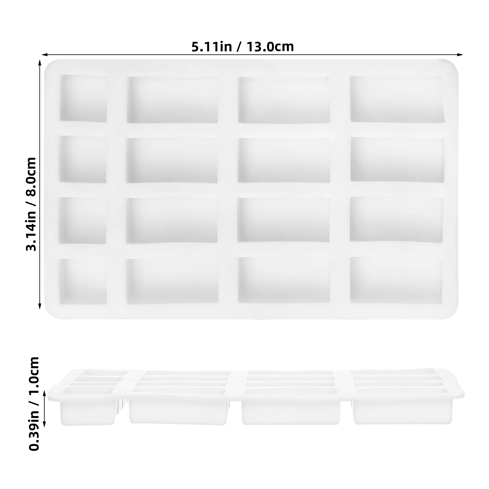 3 szt. Mini Formy Silikonowe do Cegiełek DIY, Materiał do Cegiełek na Stół z Piaskiem, Forma Silikonowa do Mikro Krajobrazu, Akcesoria do Budowy Scen