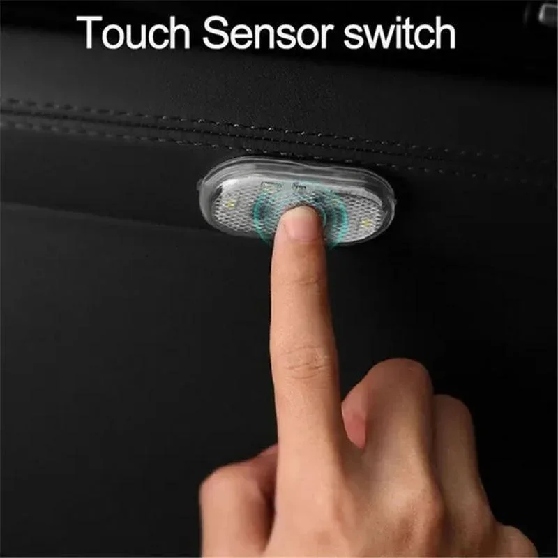 Kabellose LED-Leuchten für Autoinnenraum, Auto-LED-Innenbeleuchtung, USB-Aufladbare Automotive Neon-Akzentbeleuchtung – Detail 10