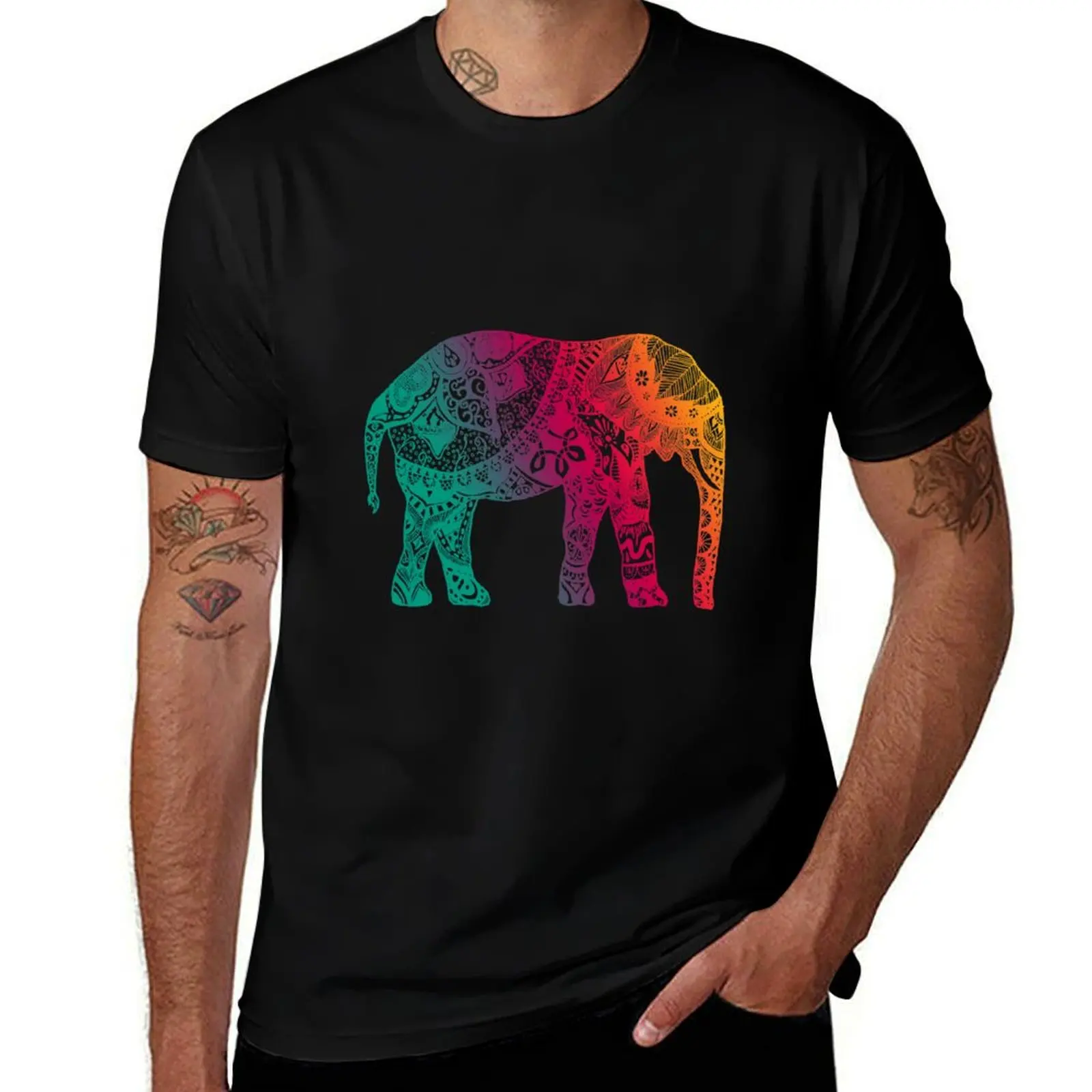 

Warm Elephant T-Shirt kawaii clothes shirts graphic summer top plain white t shirts men