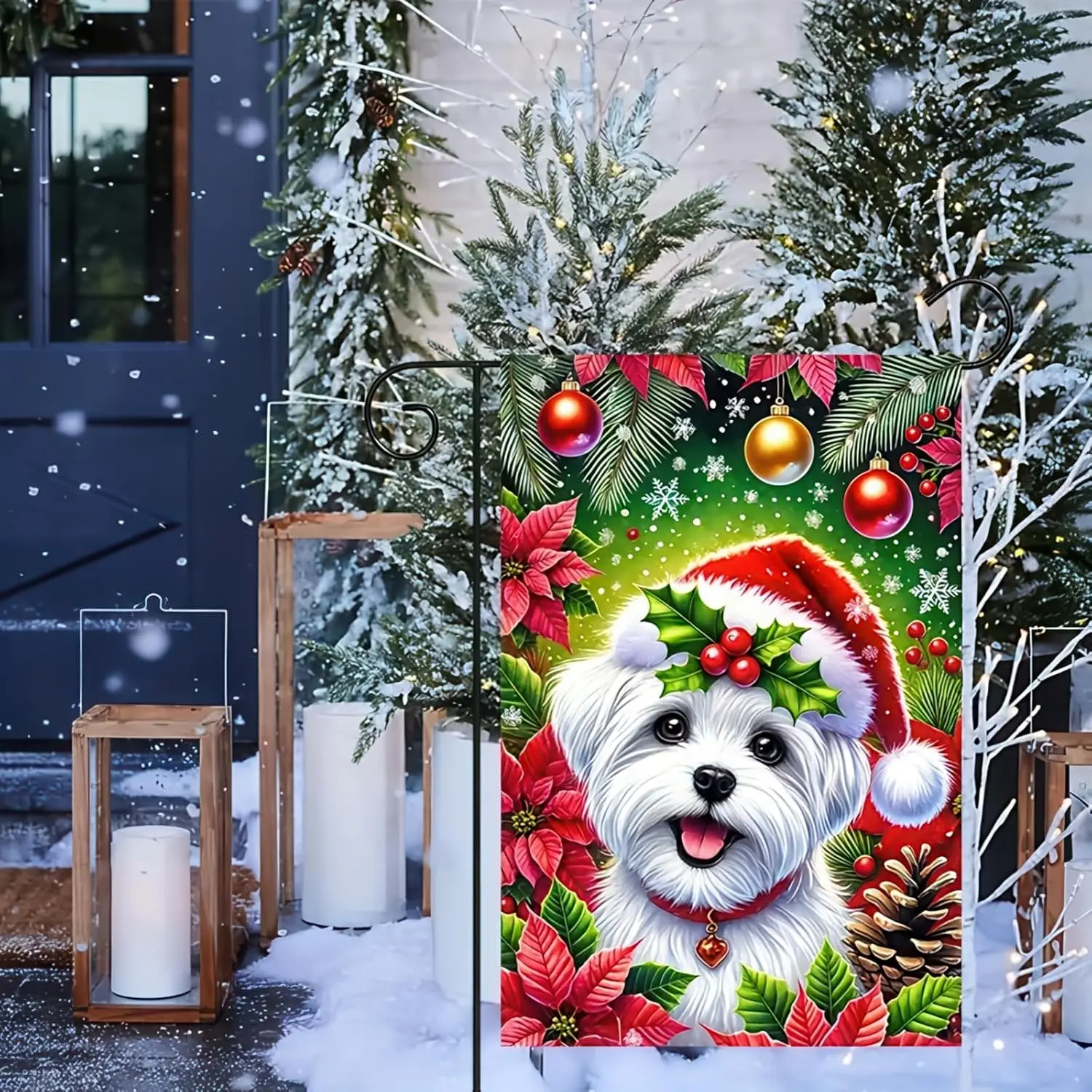 Winter Dog Garden F… - image