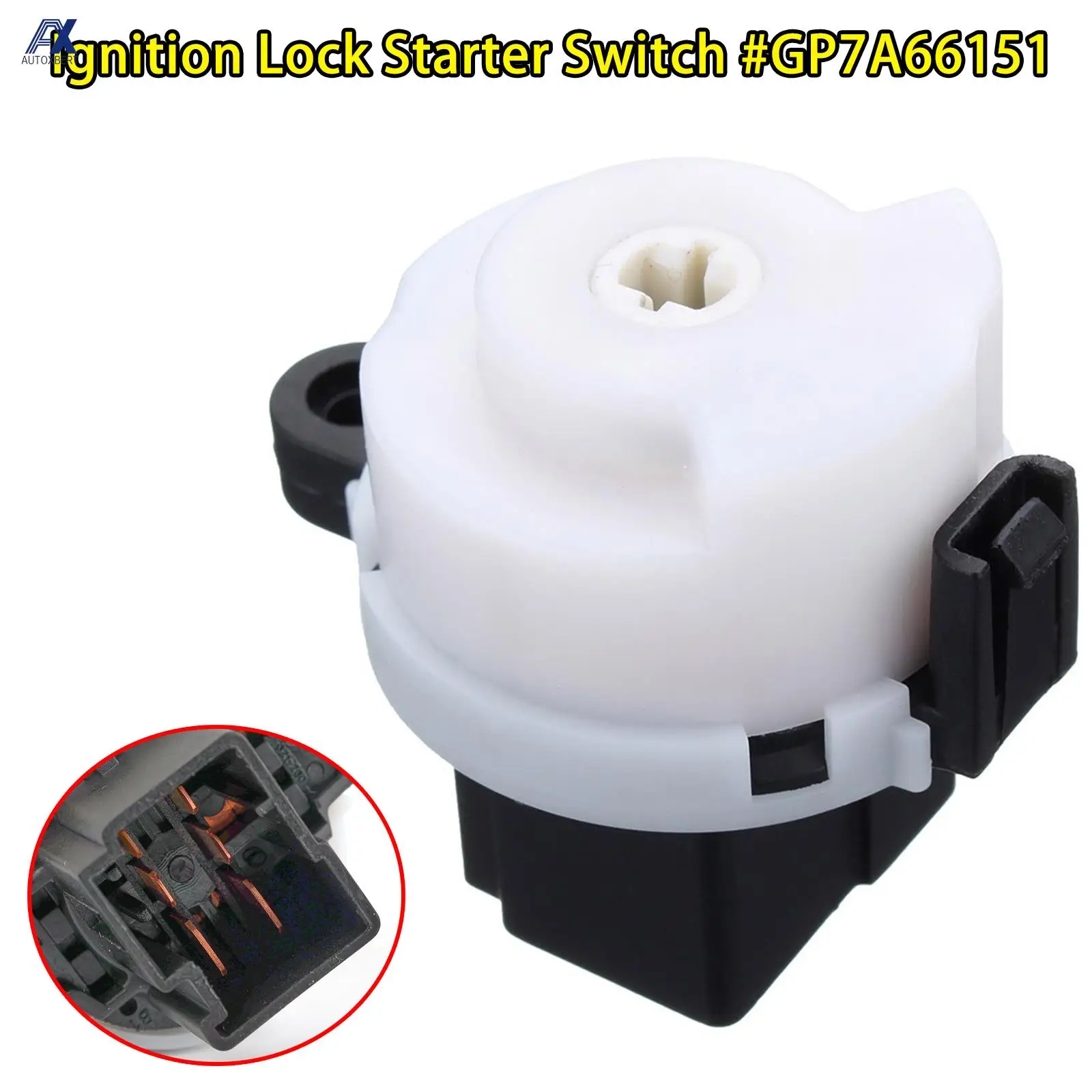 Interruptor de ignição para Ford Ranger Mazda Pickup BT-50 B Série B2000 B2500 B2600 GP7A66151 LC7066151 LS1084, Peças do carro, 6 pinos
