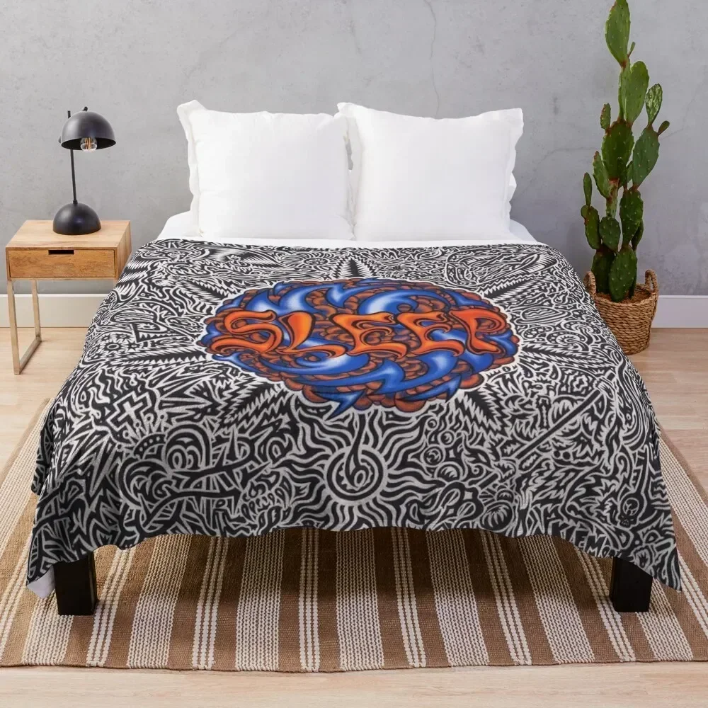 

SLEEP Wall Tapestry Throw Blanket Men's Soft Warm Throw Blanket for Couch