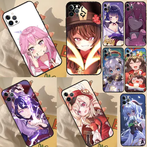 Hot Genshin Impact Gioco Caso Per Realme GT7 Pro GT6 C67 C65 C63 C61 C55 C53 C51 C35 C71 C75 10 11 12 13 14 Pro Plus