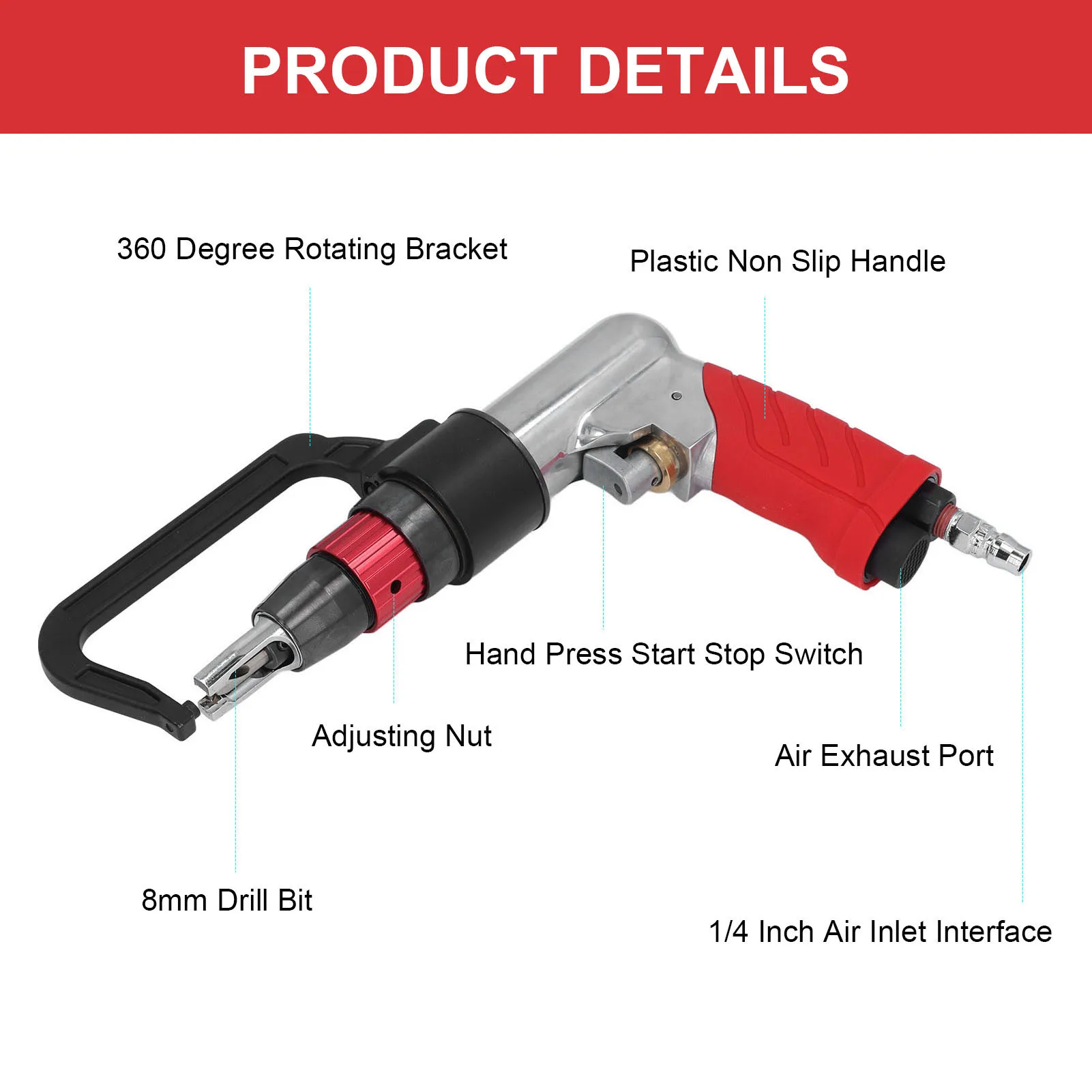 Thumbnail 3 - #12 Ranked Pneumatic Drills Picks in 2026