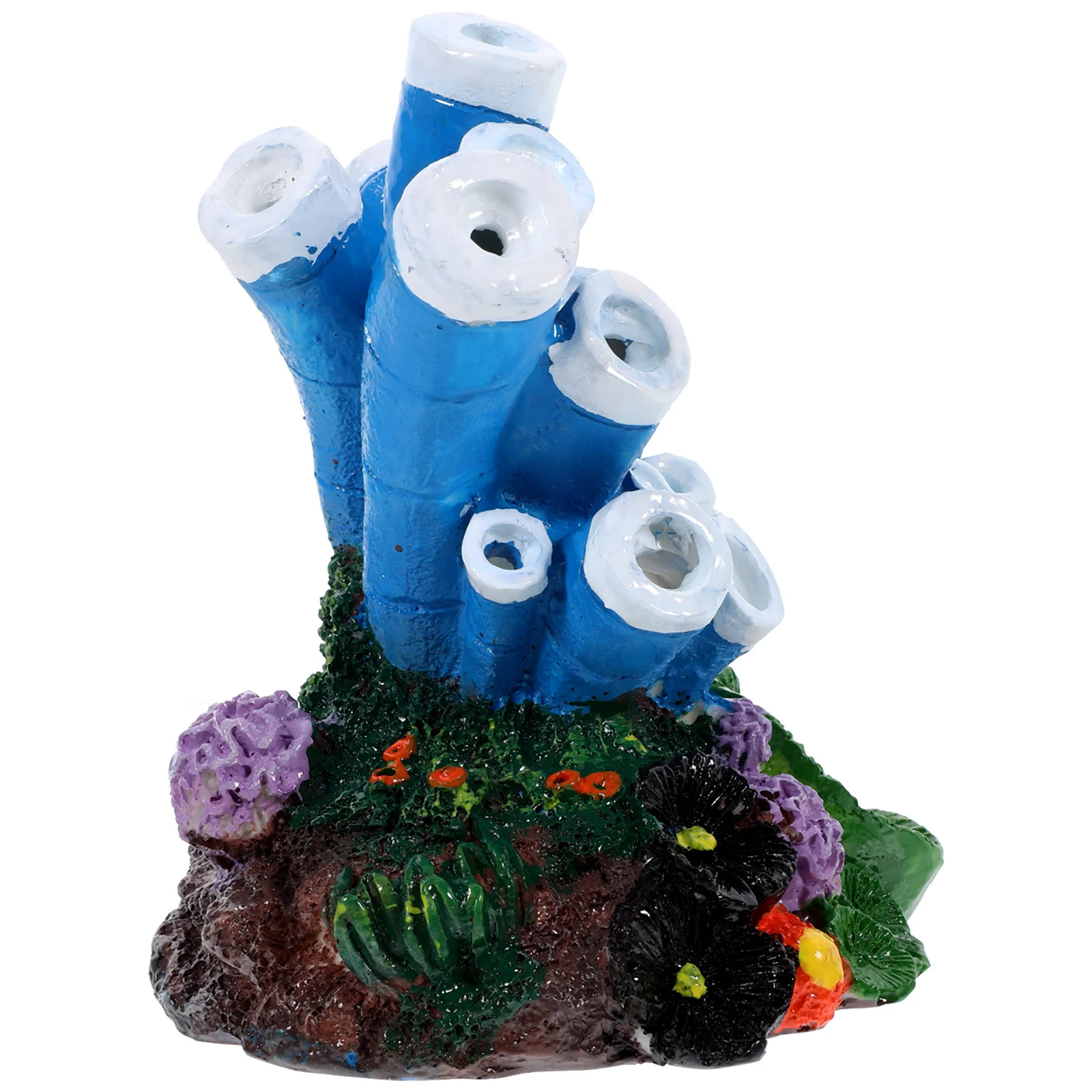 

Fish Tank Decoration Resin Coral Aquarium Hiding Cave Stable Catching Easy Install Comfortable Living Environment