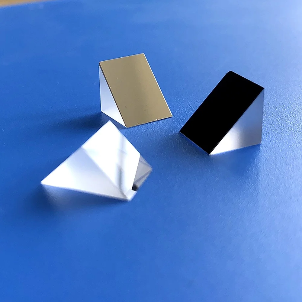 15*15*15mm Optical Laser Reflector Prism Processing Small Right-angle Diamond Mirror Triangle External