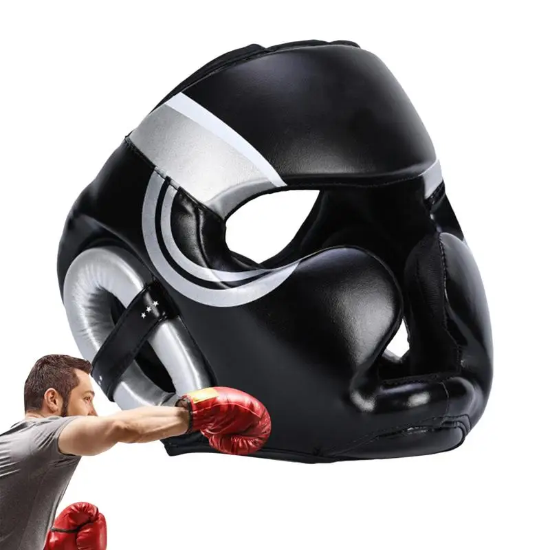 Adult Boxing Headguard Boxing Headgear Protector For Kids Sports Training Equipment Water-Resistant Head Guard For Kickboxing