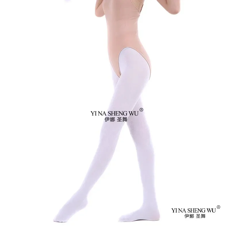 Ballet Dance Tights Socks Kids Nylon Leggings Gymnastics Dance Ballet Adult Pantyhose 60D Women Soft Ballet White Dance Stocking