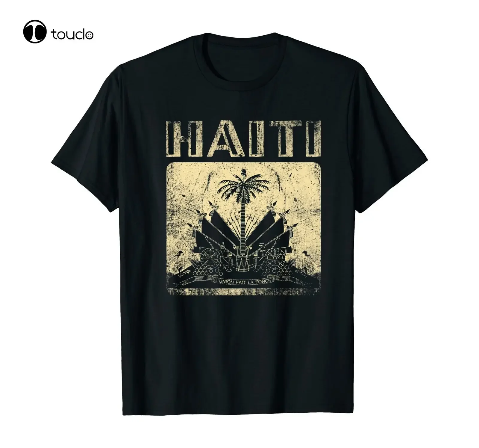 Haiti 1804 Haitian Flag Gift T-Shirt Black S-3XL