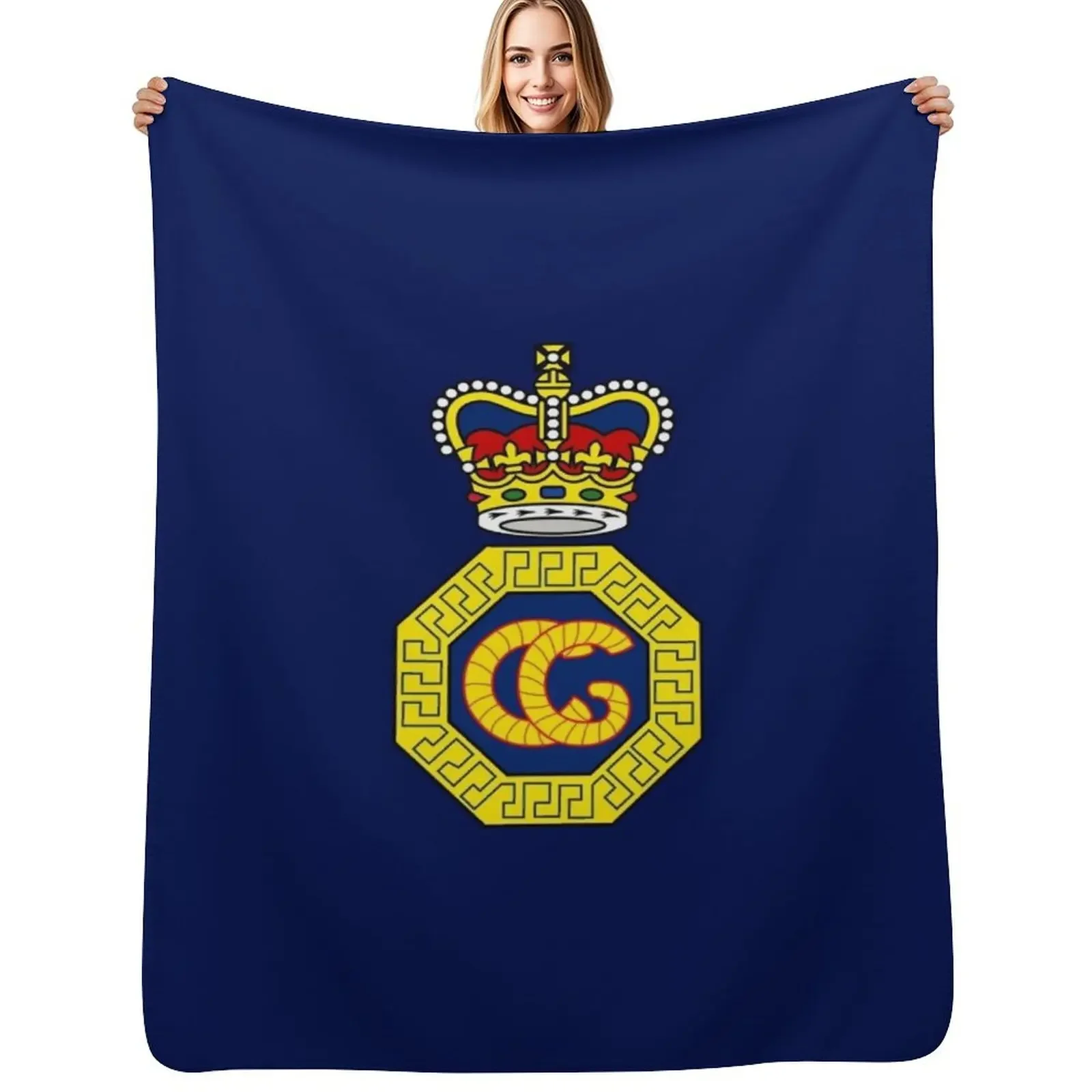 

Her Majesty's Coastguard (HMCG) Throw Blanket warm winter Decoratives For Decorative Sofa Blanket