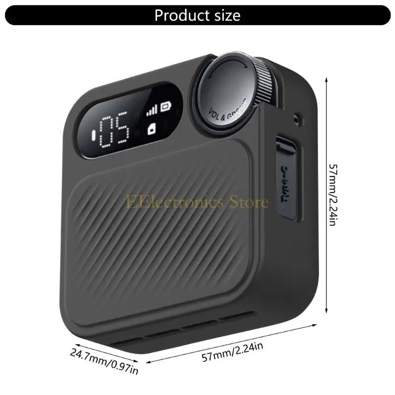 

B03C Shock Absorbent Silicone Case Housing Cover For Sports Two Way Radio Lightweight