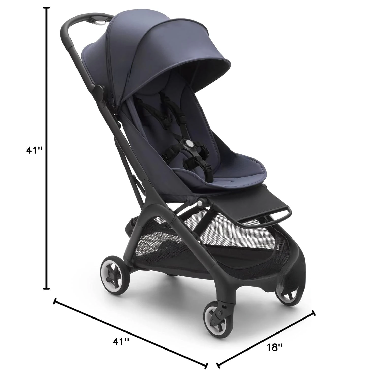 1 Second Fold Ultra-Compact Stroller - Lightweight & Compact - Great for Travel - Forest Green