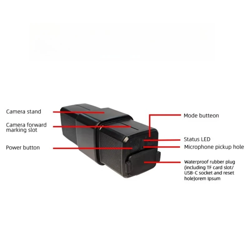 4K 1080p Sport Hunting  Waterproof Red Dot Cross Line Outdoor Recording with App Control