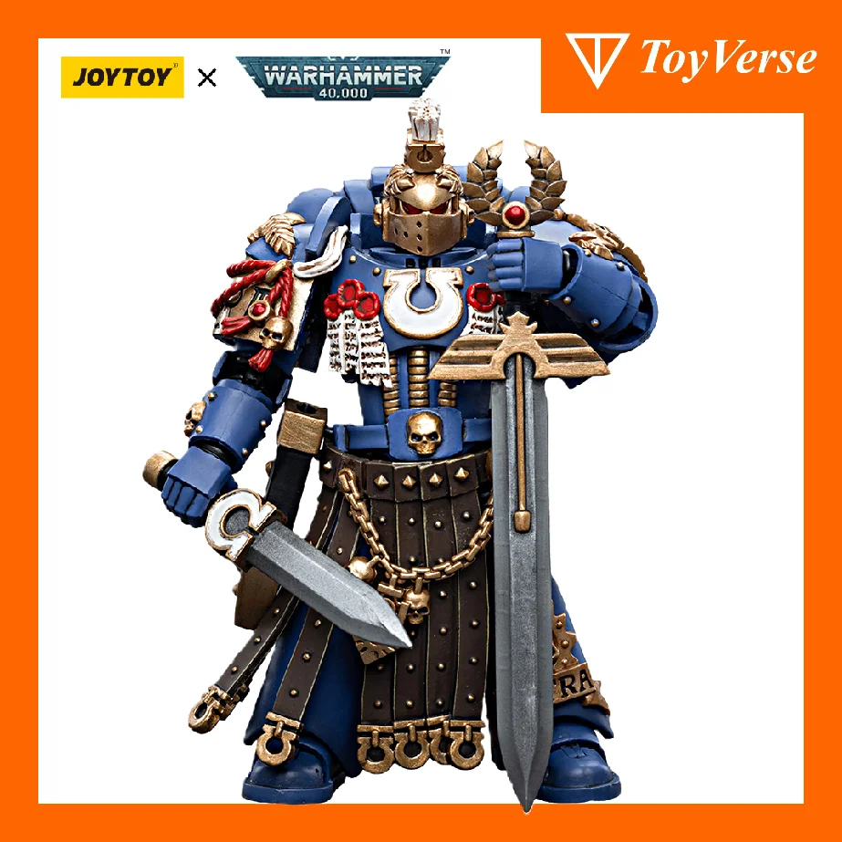 

[IN STOCK] JOYTOY Warhammer 40k 1/18 Action Figures Ultramarines Honour Guard Chapter Champion Anime Figure