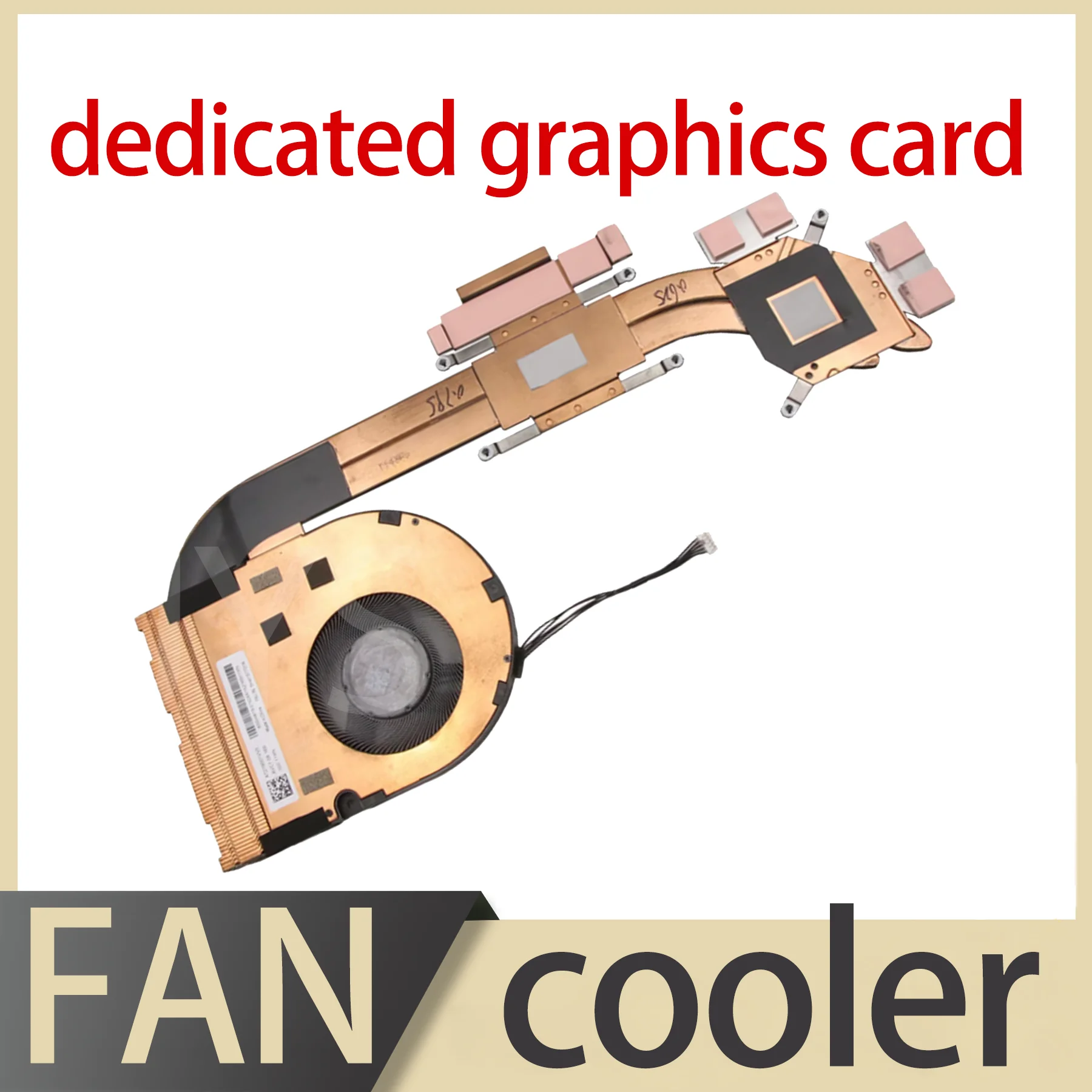 Suitable for Lenovo ThinkPad T15P Gen2 P15V Gen2 Fan cooling module dedicated graphics card Fan 5H41B77218