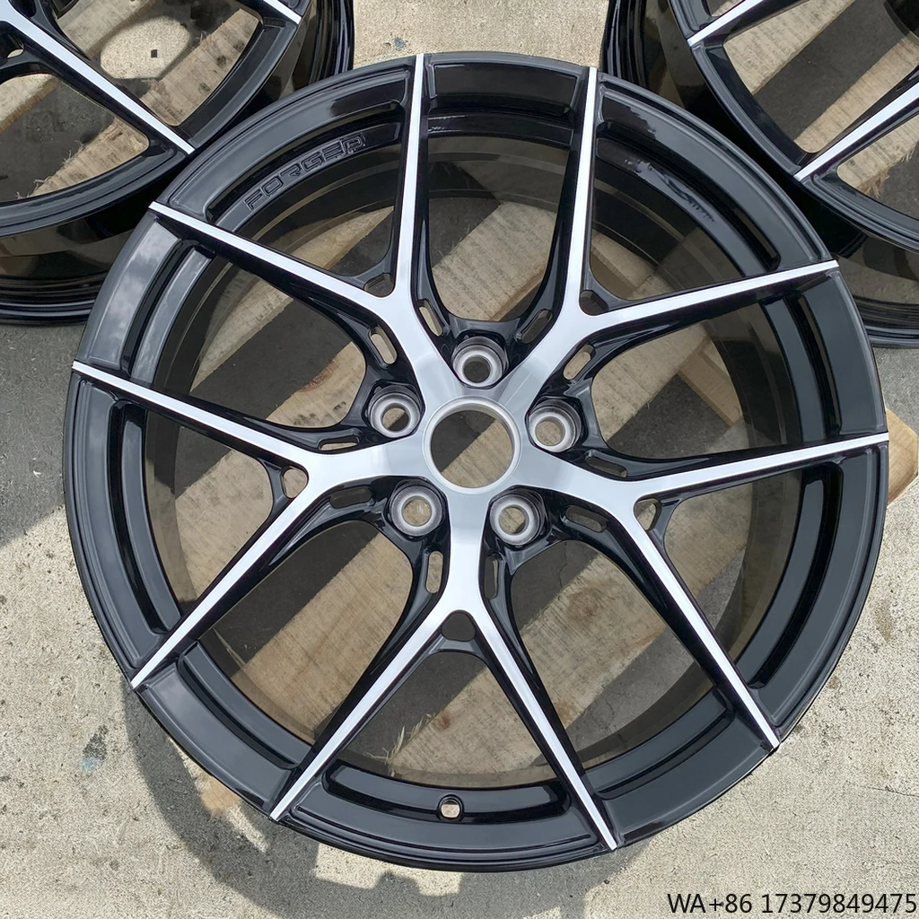 

GPW Gloss Black Machined Face Monoblock Forged Wheels 16 17 18 19 20in 21 22 Inch 5x112 Aluminum Alloy Rims for bmw Mini 840i