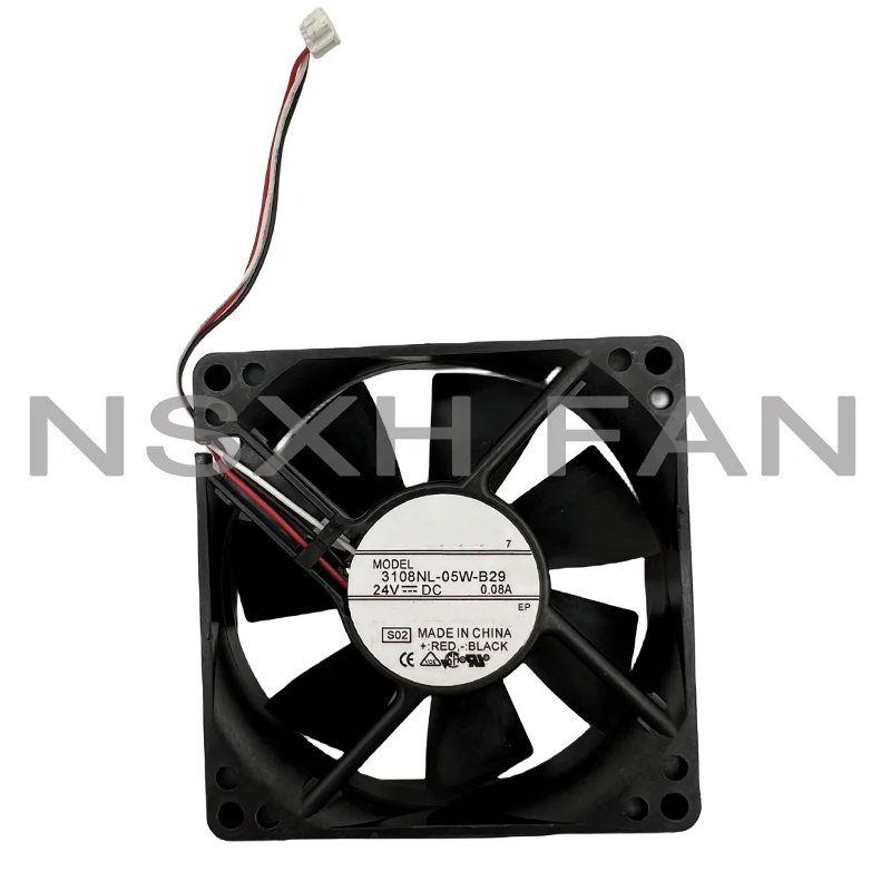 8020 8CM CM BALL 24V 0.08A INVERTER FAN 3108NL-05W-B29