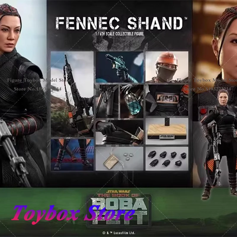 

HOTTOYS TMS068 1/6 The Book of Boba Fett Fennec Shand 12-inch Female Bounty Hunter Star Wars Action Figure Collection Gift