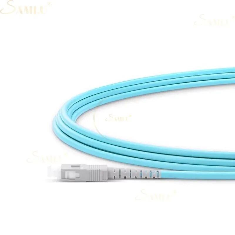 5pcs/Lot Stock Ready Multimode fiber optic patch cord10G  SC/UPC-FC/UPC OM3 fiber optic cable free shipping