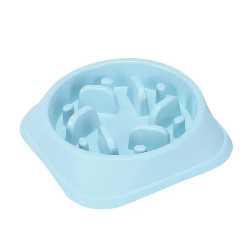 Pet Dog Slow Feeder Bowl Puppy Non Slip Puzzle Bowl Anti-Gulping Pet Slower Food Feeding Dishes Dog Bowl for Medium Small Dogs