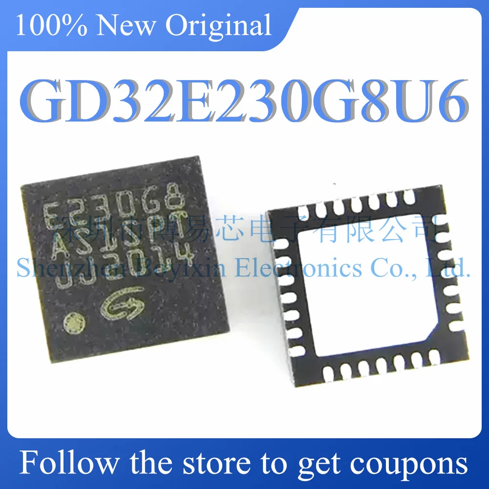 NEW GD32E230G8U6.Original Product.QFN-28