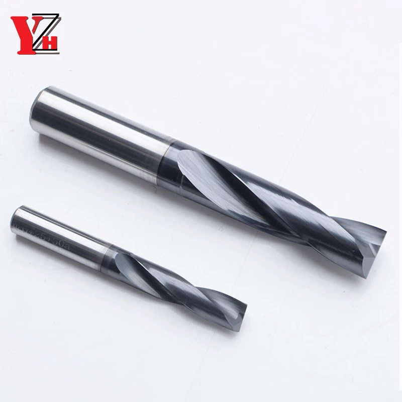 Trapano piatto in carburo YZH D7,25~10,8 mm 180 °   HRC65 HRC55 HRC50 Foro svasato/Superficie inclinata/Foro incrociato Raffreddamento esterno