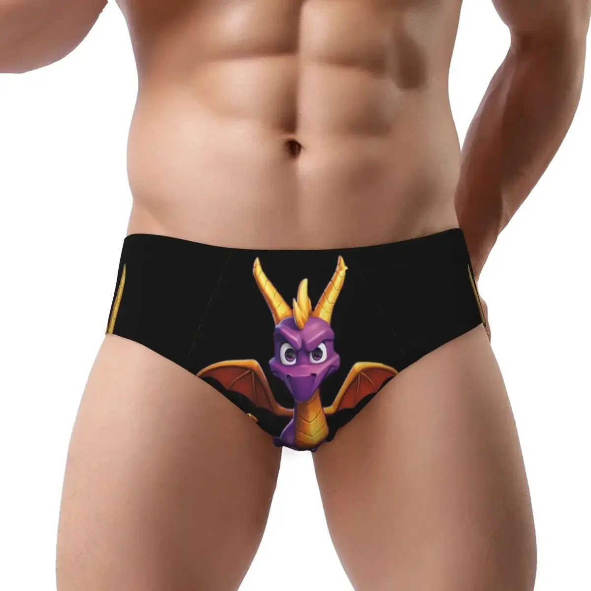 Ice Spyro Men Triangle Panties Breathable Boxer Underpants Short Underwear for Homme Man Boyfriend Gift