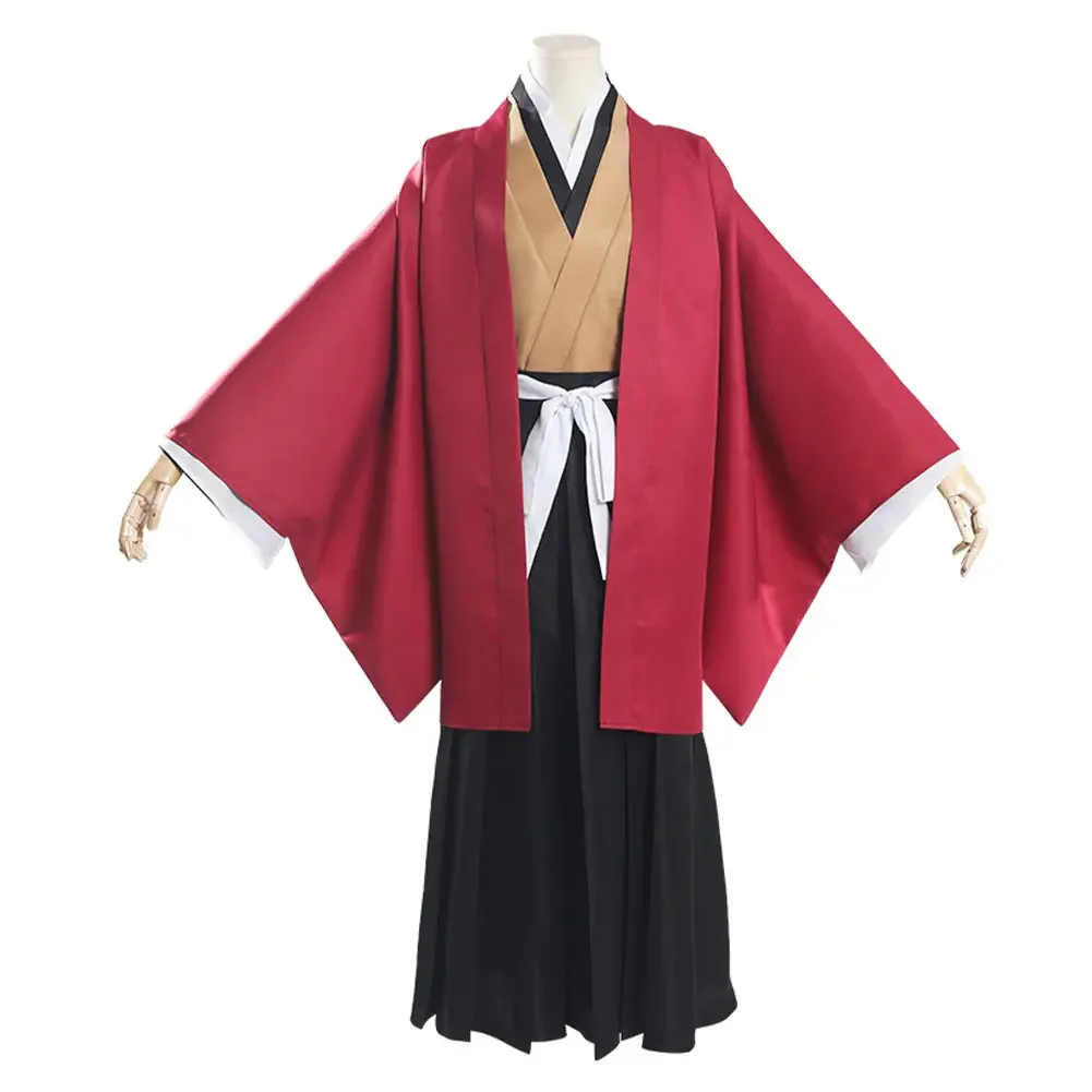 Anime Tsugikuni Yoriichi Cosplay Kostium Kimono Uniform Stroje Halloween Karnawałowy Garnitur