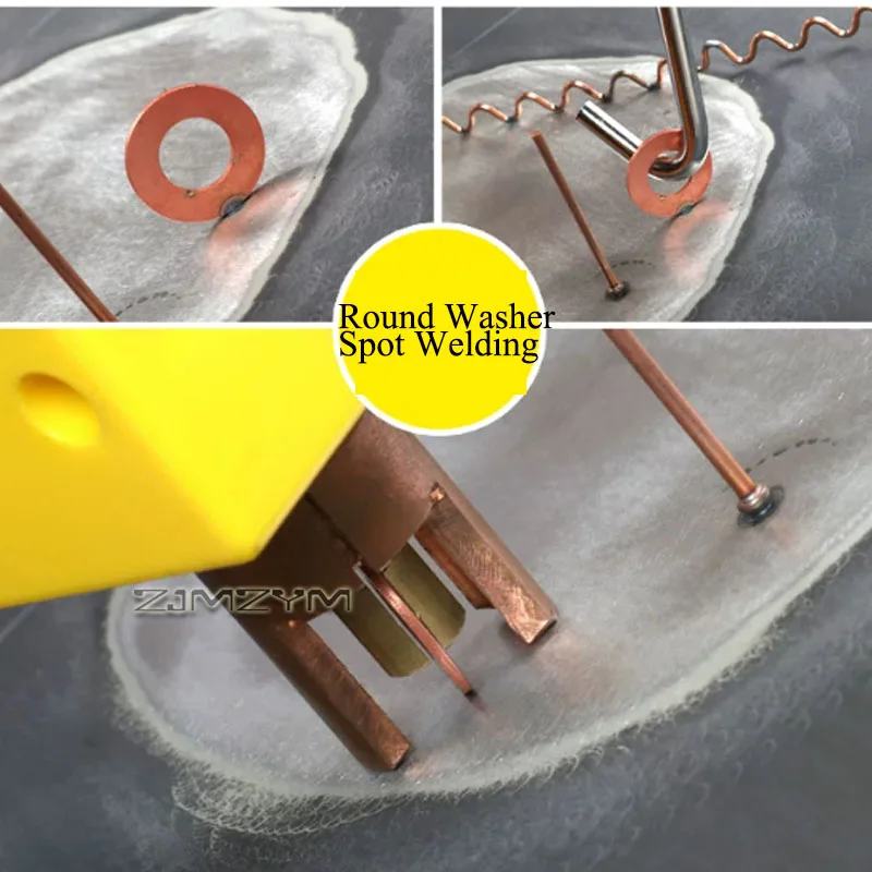 Car Dent Puller Spot Welder 220V Auto Body Dent Repair Machine with Round Washers Welding Studs Corrugated Wire Accessories view 6