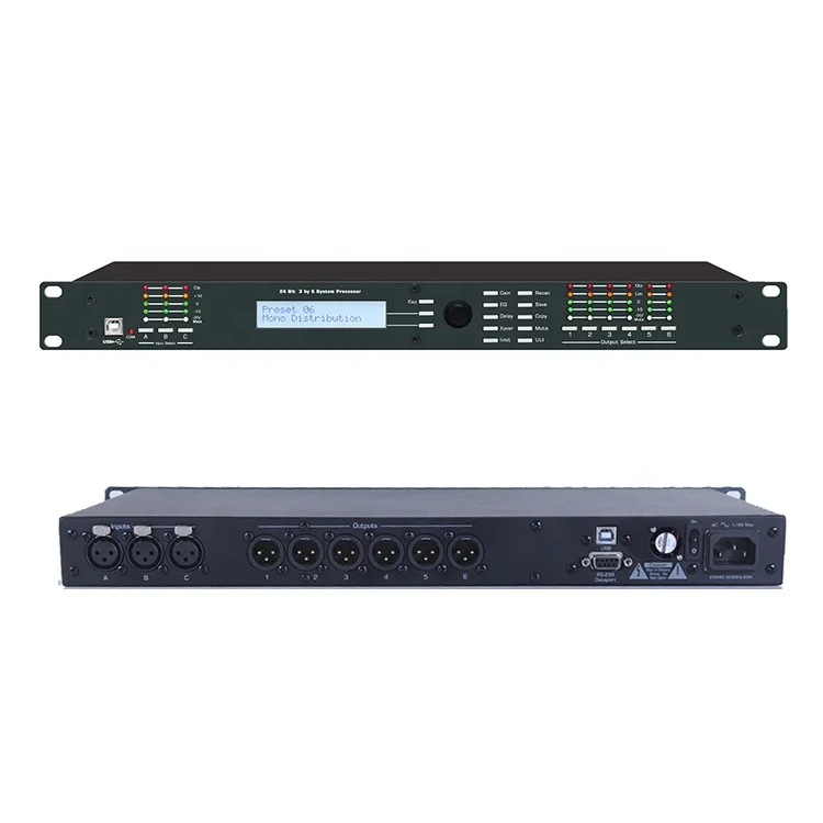 DriveRack DSP360 3 входа 6 выходов Performance Machine Pro Аудиопроцессор DSP