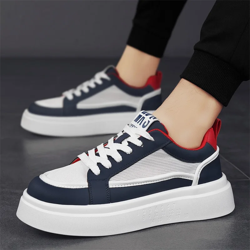 Skateboard Loafers Casual Schoenen Casual Sneaker Mannelijke Sneakers Sport-En Vrijetijdsplatform Sportschoenen Zacht En Comfortabel