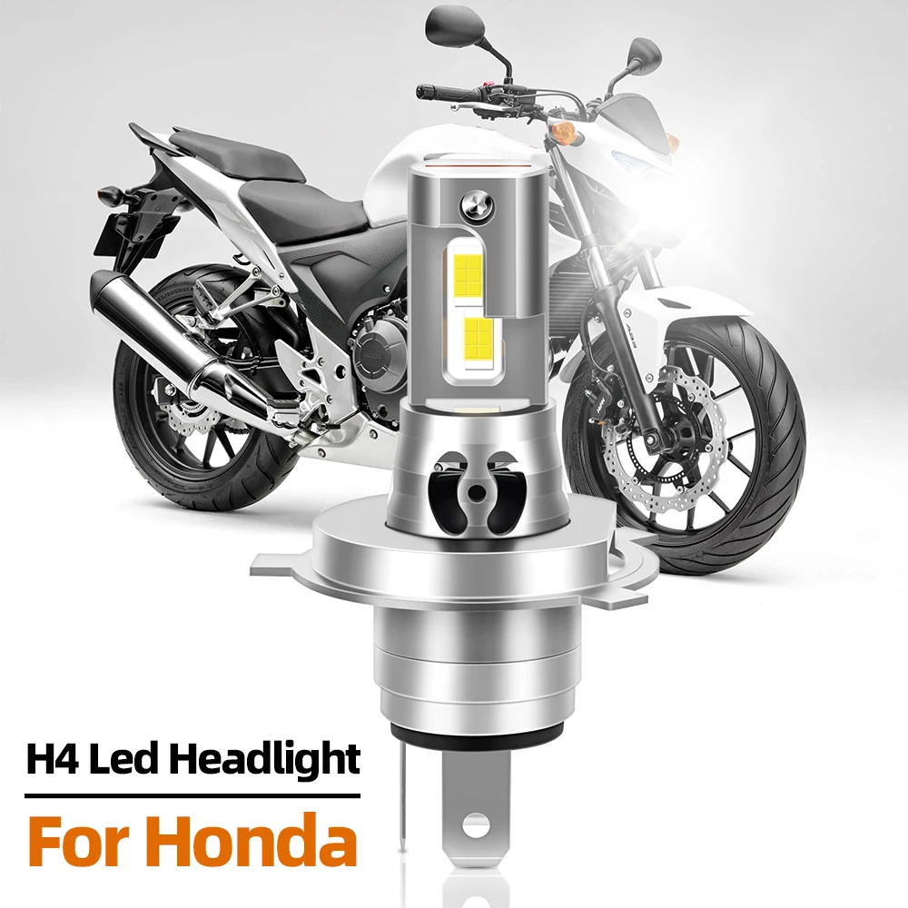 

9003 H4 HB2 LED Motorcycle Headlight Moto Bulb 30000LM For Honda CBF600N CBR650F CB1300 ABS SH150 VTX1300S CB300F CB400 F CB500F