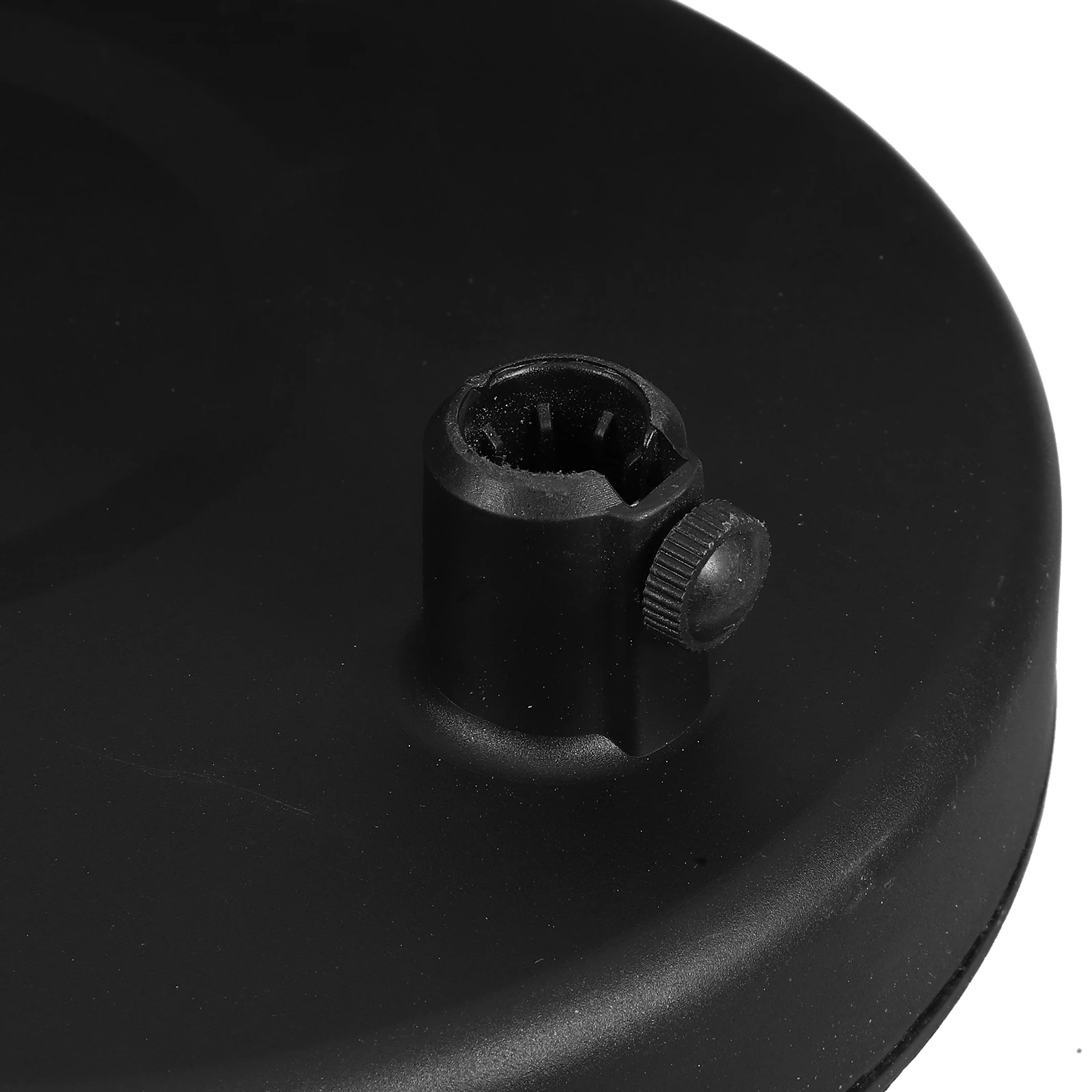 Ciężar do lampy podłogowej, wytrzymały, okrągły blok obciążający, zapewniający stabilność lampy biurkowej lub stołowej, zamiennik, żelazo, plastik.