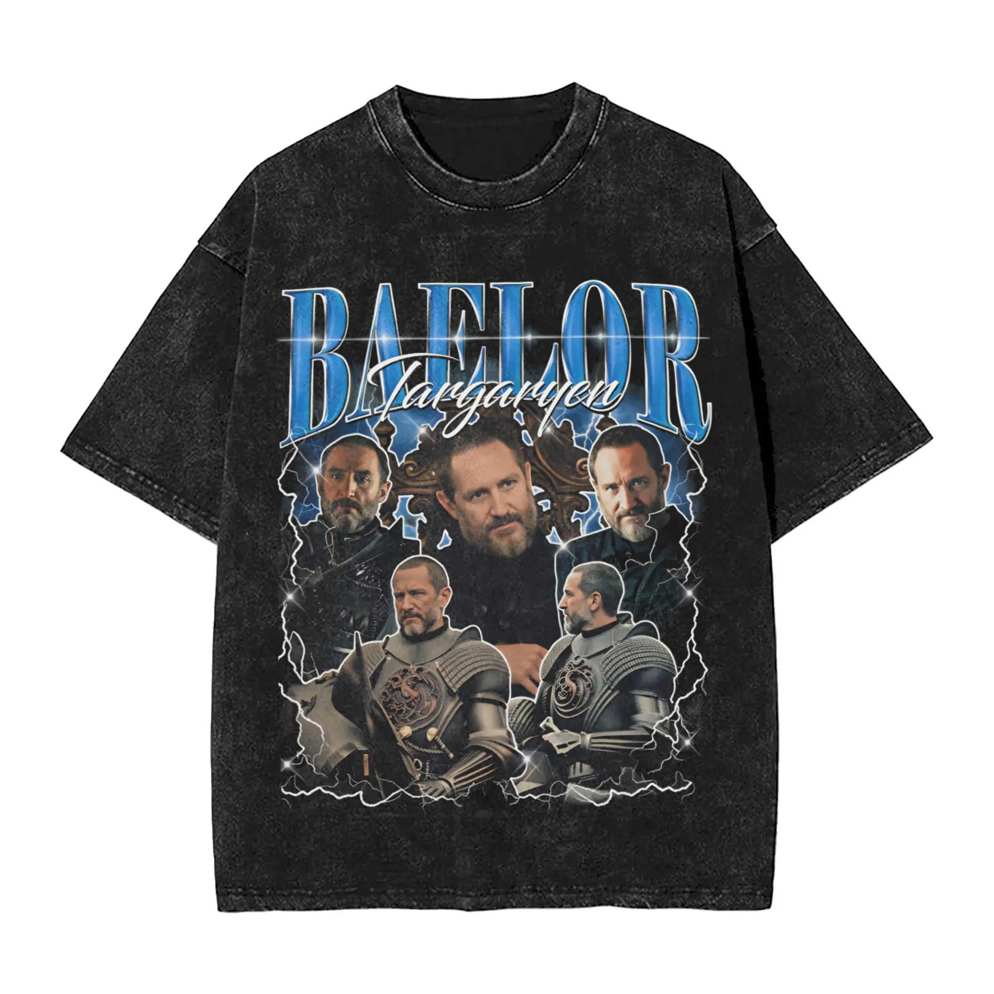 Men's Baelor Targaryen T Shirts  Tees Summer Streetwear Short Sleeve T Shirt O-Neck Harajuku Casual Tee Shirt Cheap