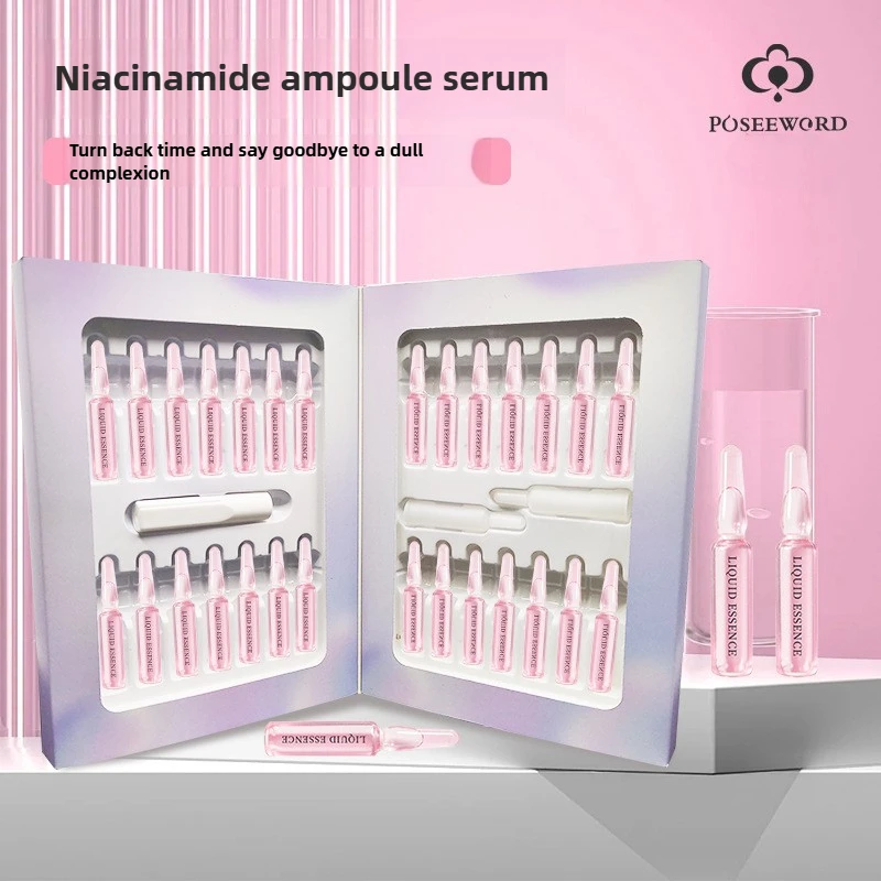 

Никотинамидная ампульная эссенция для подброса, увлажняющая, увлажняющая, гиалуроновая кислота, астаксантин, осветляющая укрепляющая эссенция