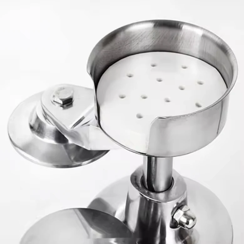 مكبس همبرغر يدوي من الفولاذ المقاوم للصدأ وصانعة باتي - لحم البرجر ونجق السمك وإعداد كرات اللحم واستخدام المطاعم التجارية