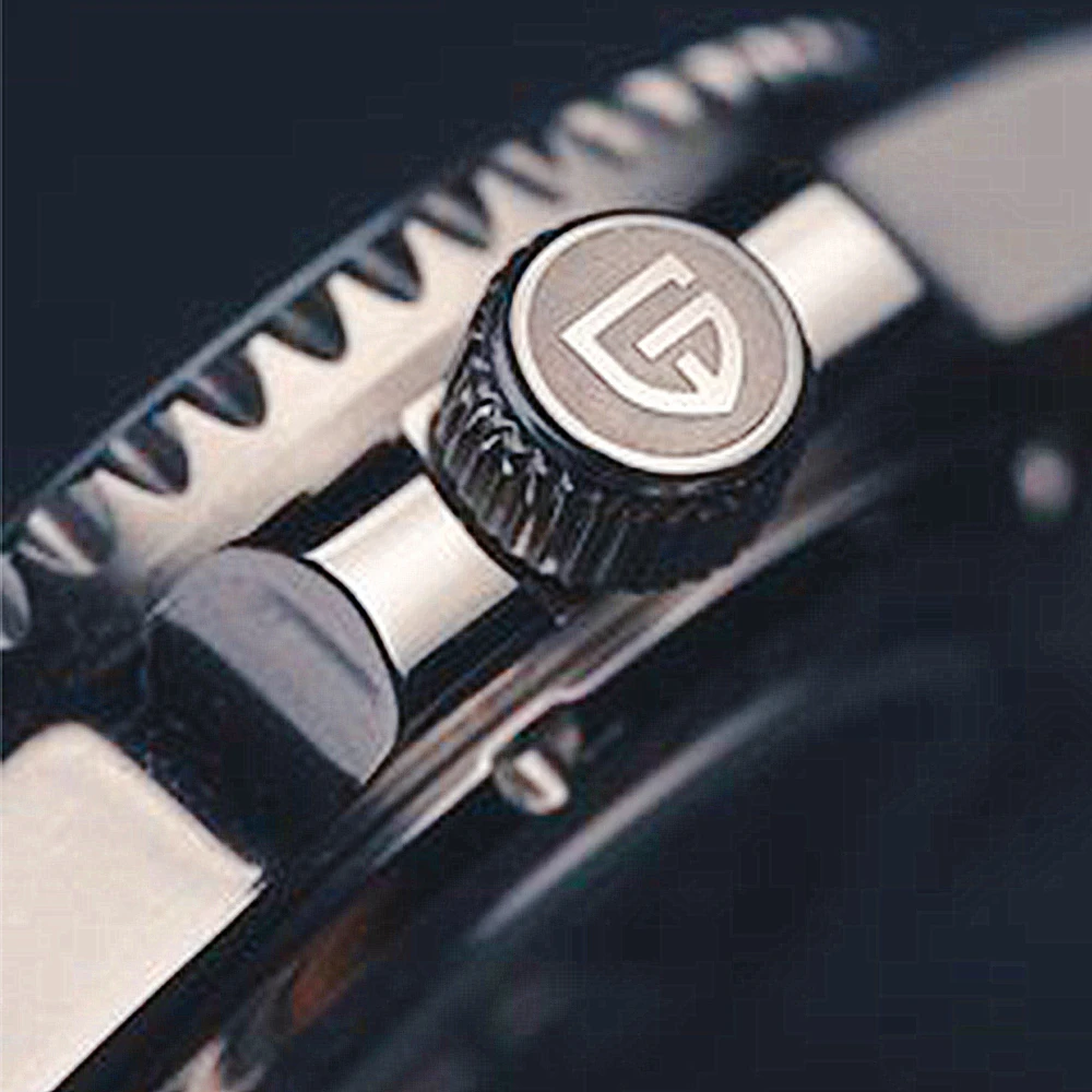 PAGANI DESIGN PD-1662 Luxury GMT Men Mechanical Wristwatch Sapphire Glass Stainless Steel 100M Waterproof Automatic Watches image 5