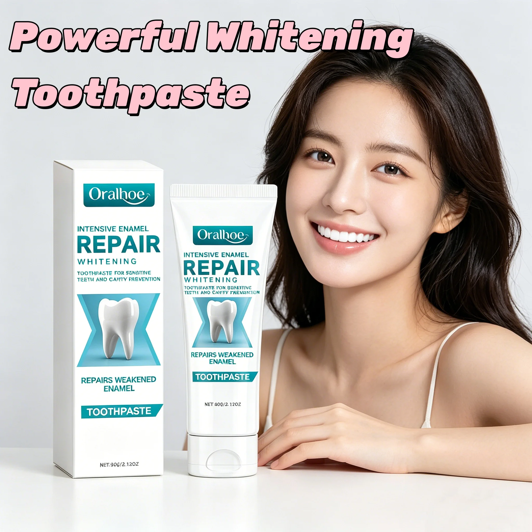 24H Cavity Protect Toothpaste Fluoride Formula Prevent Decay Repair Early Caries Deep Clean Fresh Breath Family Oral Health Care