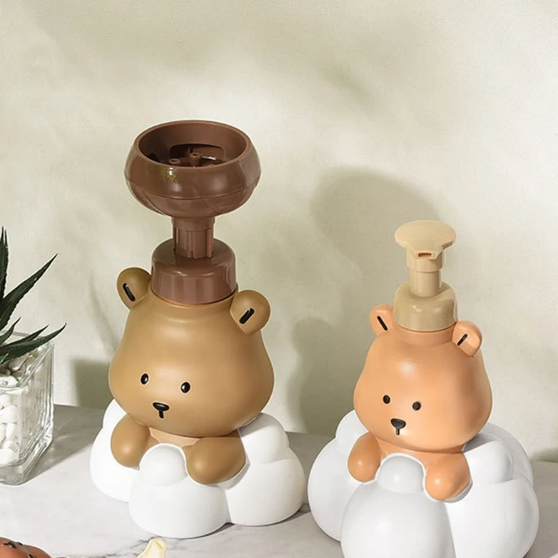 Bear Foam Making Bottle, Foam Dispenser for Bathroom Hand Sanitizers and Shampoo Dispensing Container Cloud Bear Mousse Sparklin - view 4