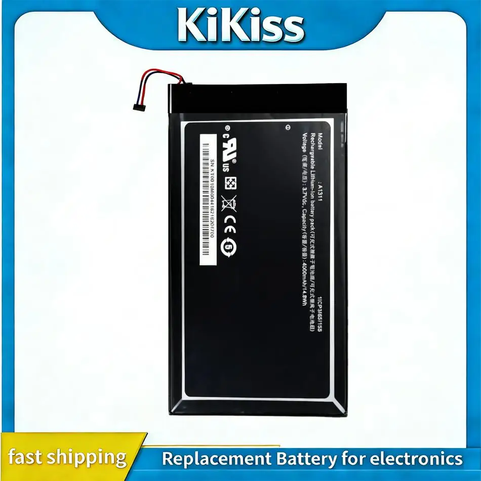 

Аккумулятор для планшета с быстрой зарядкой 4300 мАч для Acer Iconia Tab A1-830 A1311 A1 830