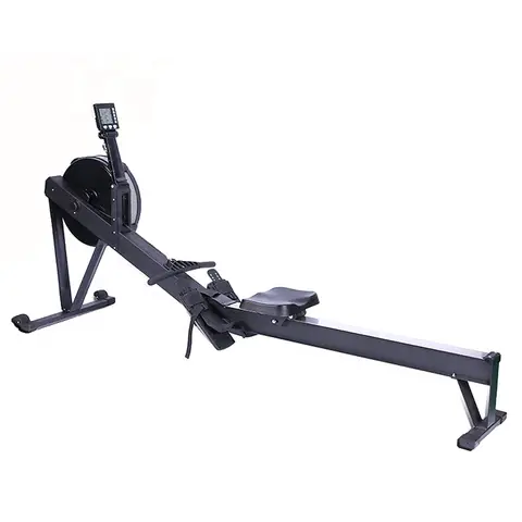 Wholesale Rowing Machine Foldable Wind Resistance Rowing Machine For Home Use Compact Adjustable Rowing Machine 2025