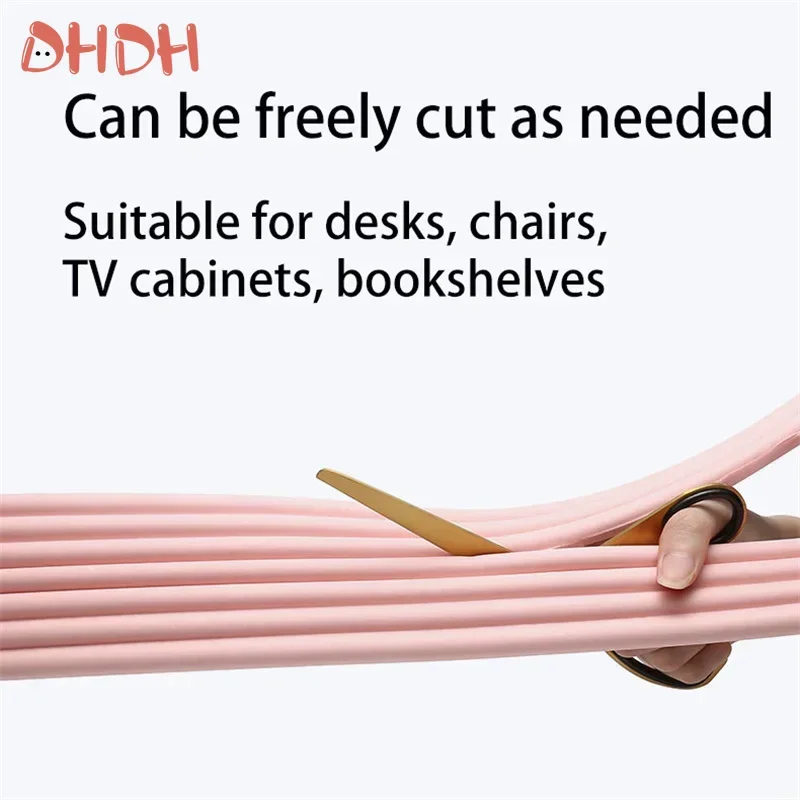 واقي زوايا سلامة الطفل بطول 2 متر، واقيات حافة بلون سادة لعزل الأطفال، زوايا الأثاث المنزلي، شريط حماية زاوية الطاولة