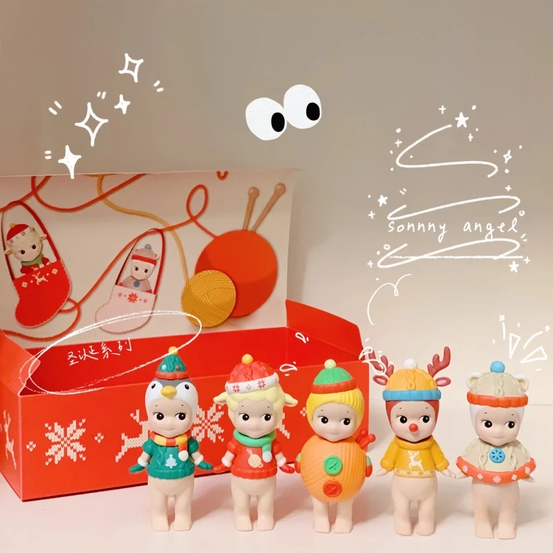 

New Hot Selling Genuine Sonny Angel Christmas 2019 Series Surprise Blind Box Toy Figurine High-Quality Desktop Decoration Gifts