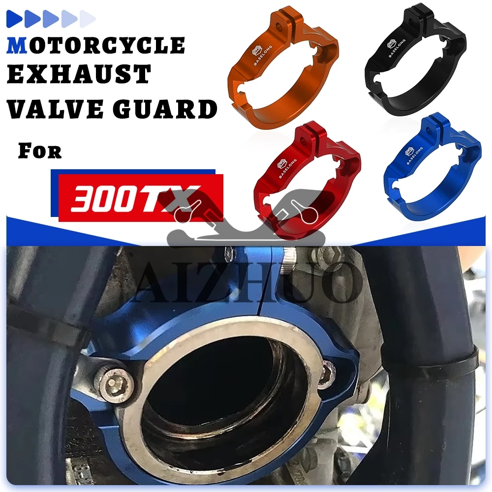 

For Husqvarna TC 250 TX 300 2023-2024-2025 Motorcycle Accessories Exhaust Flange Clamp Guard Protector TE 250 /300 2024-2025
