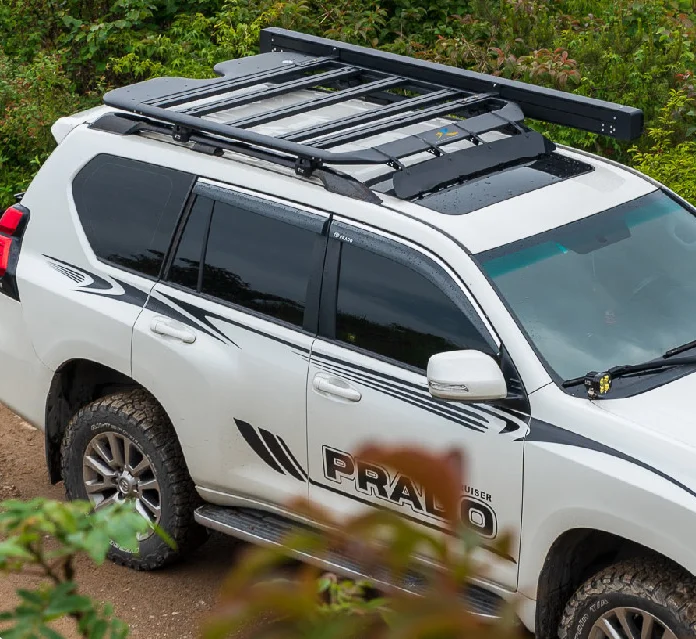 High Quality New Aluminum Alloy SUV ORV Multifunctional Roof Rack For Car Travel For Luggage Storage