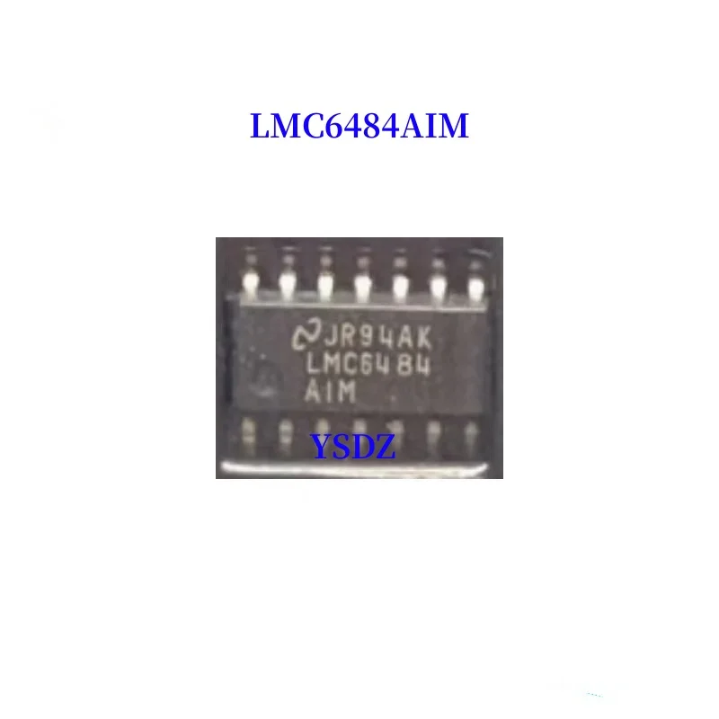 10 PZ/LOTTO LMC6484AIM LMC6484 SOP14 Disponibile