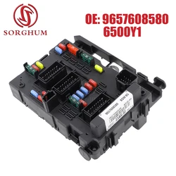 Automotive  Fuse Box Assembly Relay For Citroen C3 C5 C8 Xsara Picasso Peugeot 206 Cabrio 307 Cabrio 406 Coupe 9657608580 6500Y1